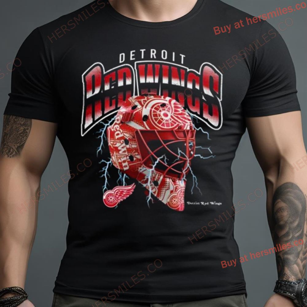 Detroit Red Wings 2024 Crease Lightning Shirt Detroit Red Wings 2024 Crease Lightning Shirt