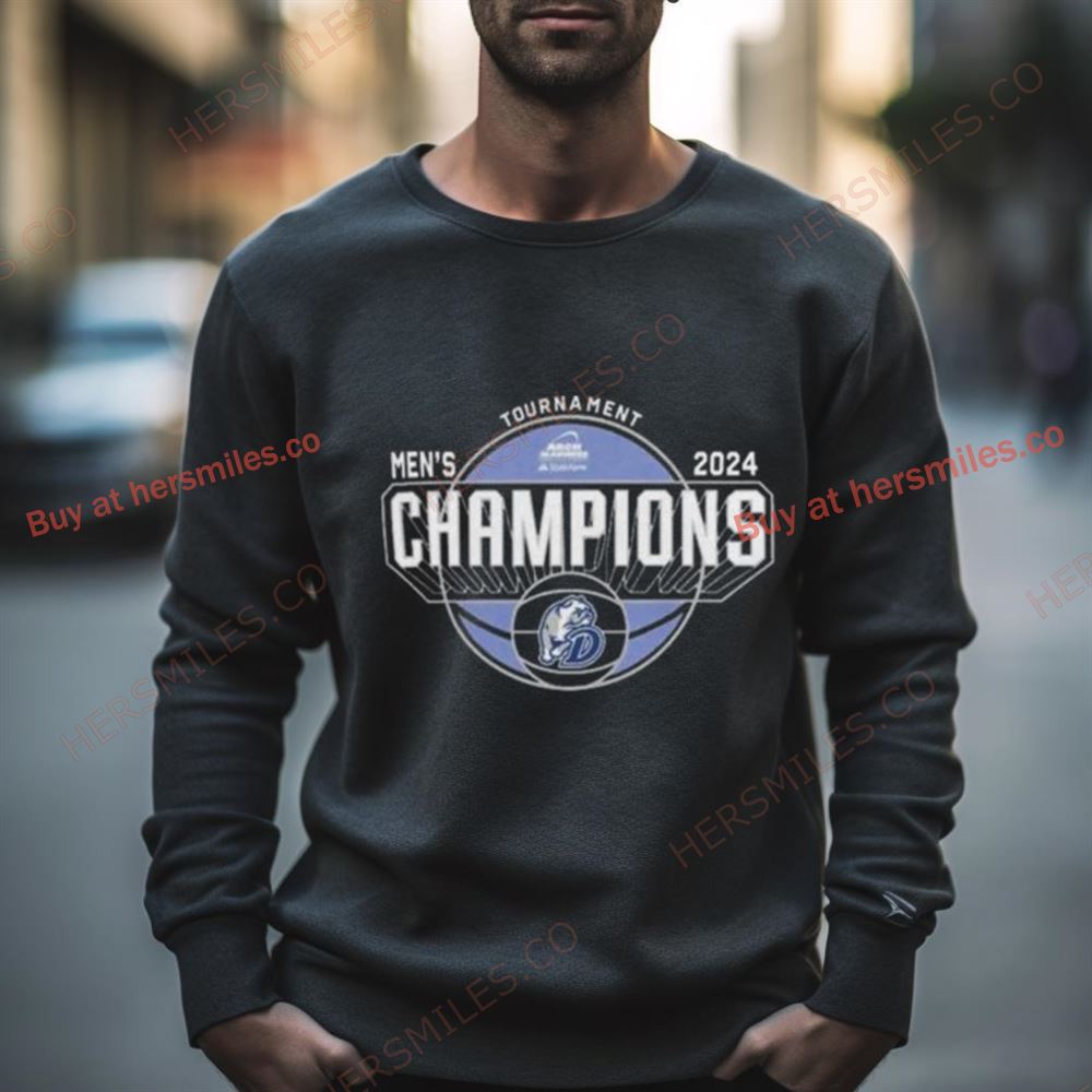 Drake Bulldogs 2024 Mvc Tournament Champions Logo Shirt Drake Bulldogs 2024 Mvc Tournament Champions Logo Shirt