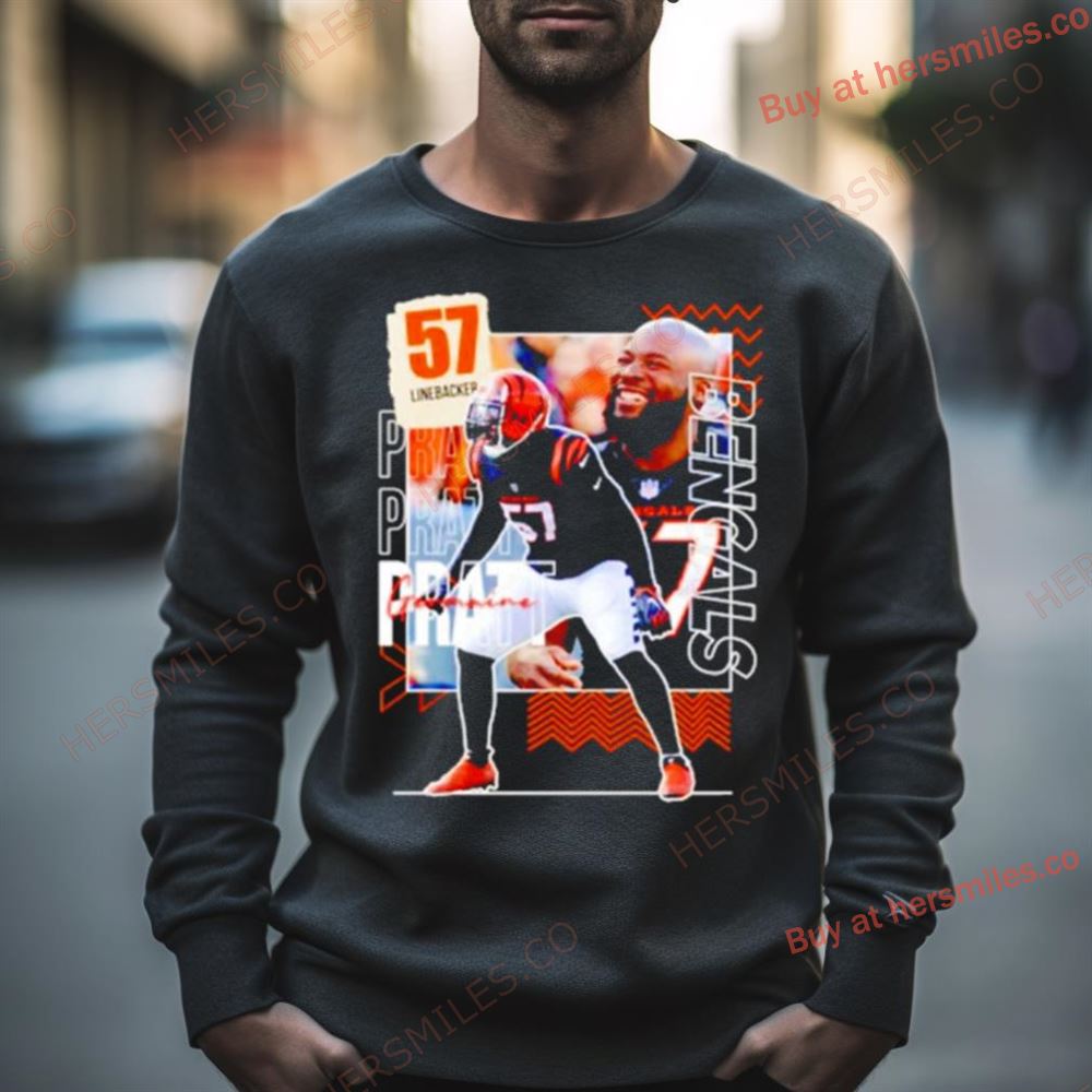 Germaine Pratt 57 Running Back Football Player Shirt