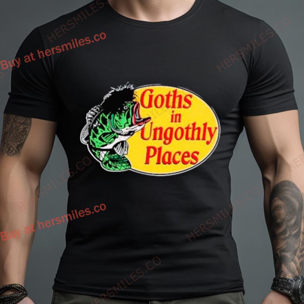 Goths In Gothly Places Robert Smish Colour Shirt