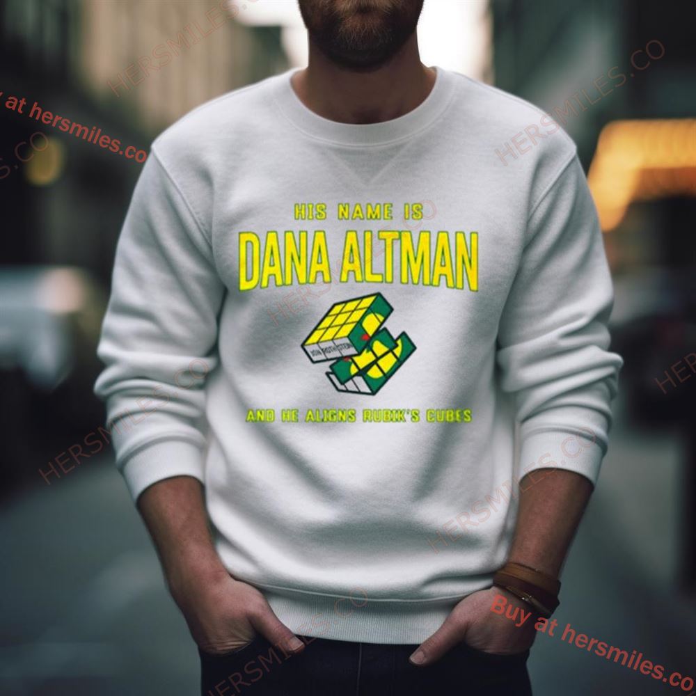 Jon Rothstein His Name Is Dana Altman And He Aligns Rubik’S Cubes Shirt