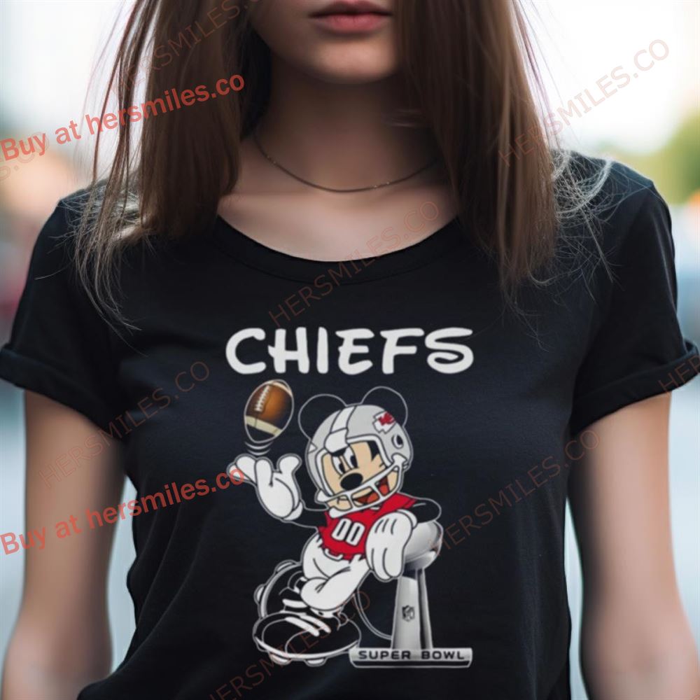 Kids Mickey Mouse Kansas City Chiefs Kids Shirt Kids Mickey Mouse Kansas City Chiefs Kids Shirt