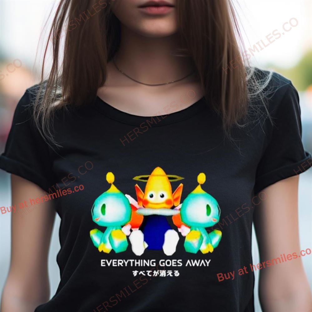 Mamono Everything Goes Away Shirt Mamono Everything Goes Away Shirt