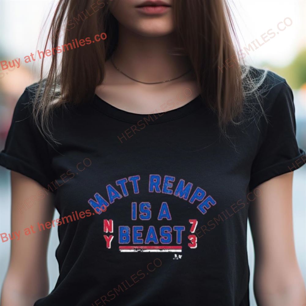Matt Rempe Is A Beast Shirt Matt Rempe Is A Beast Shirt