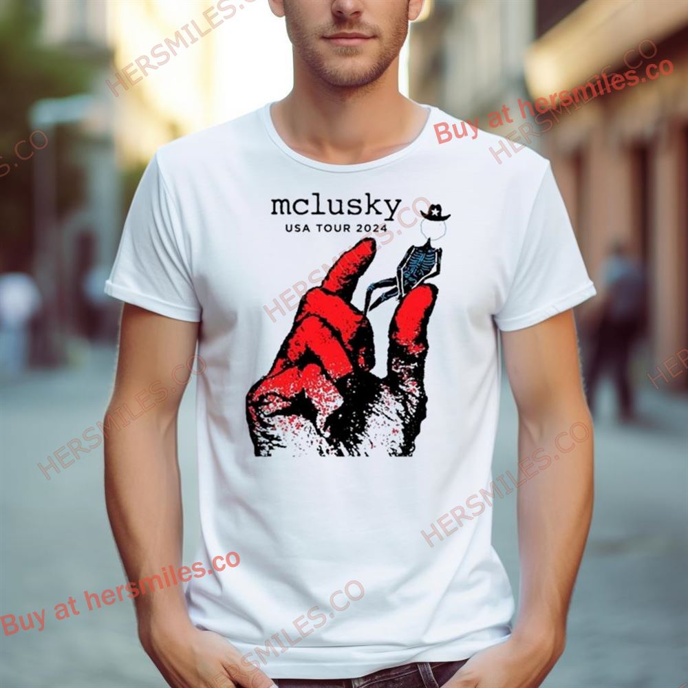 Mclusky Usa Music Tour 2024 Shirt