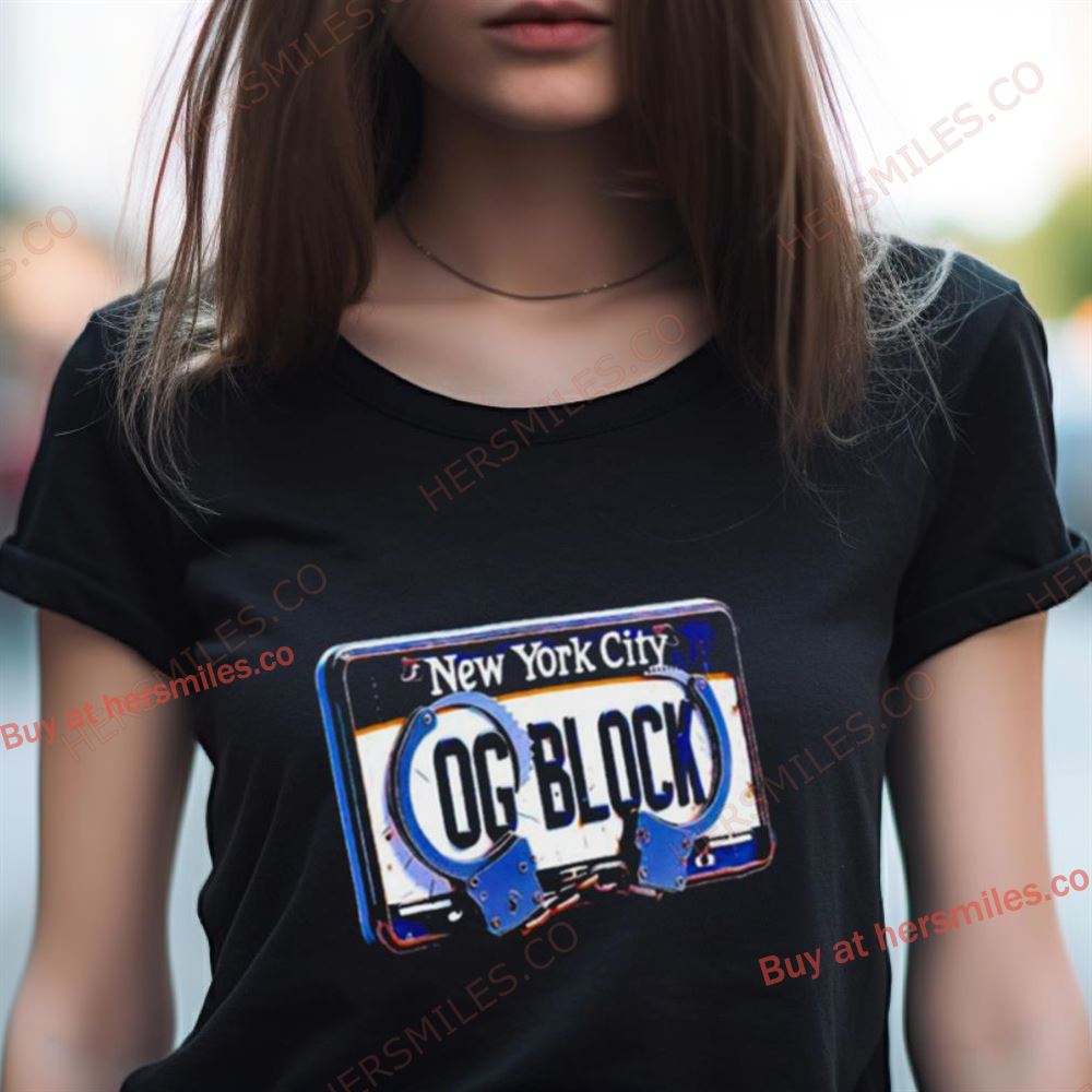 New York Knicks Og Block Shirt New York Knicks Og Block Shirt
