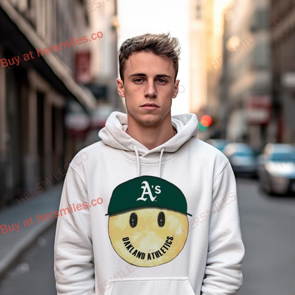 Oakland Athletics Smiley Shirt Oakland Athletics Smiley Shirt