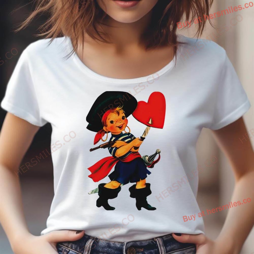Pirate Valentine Baby Shirt Pirate Valentine Baby Shirt