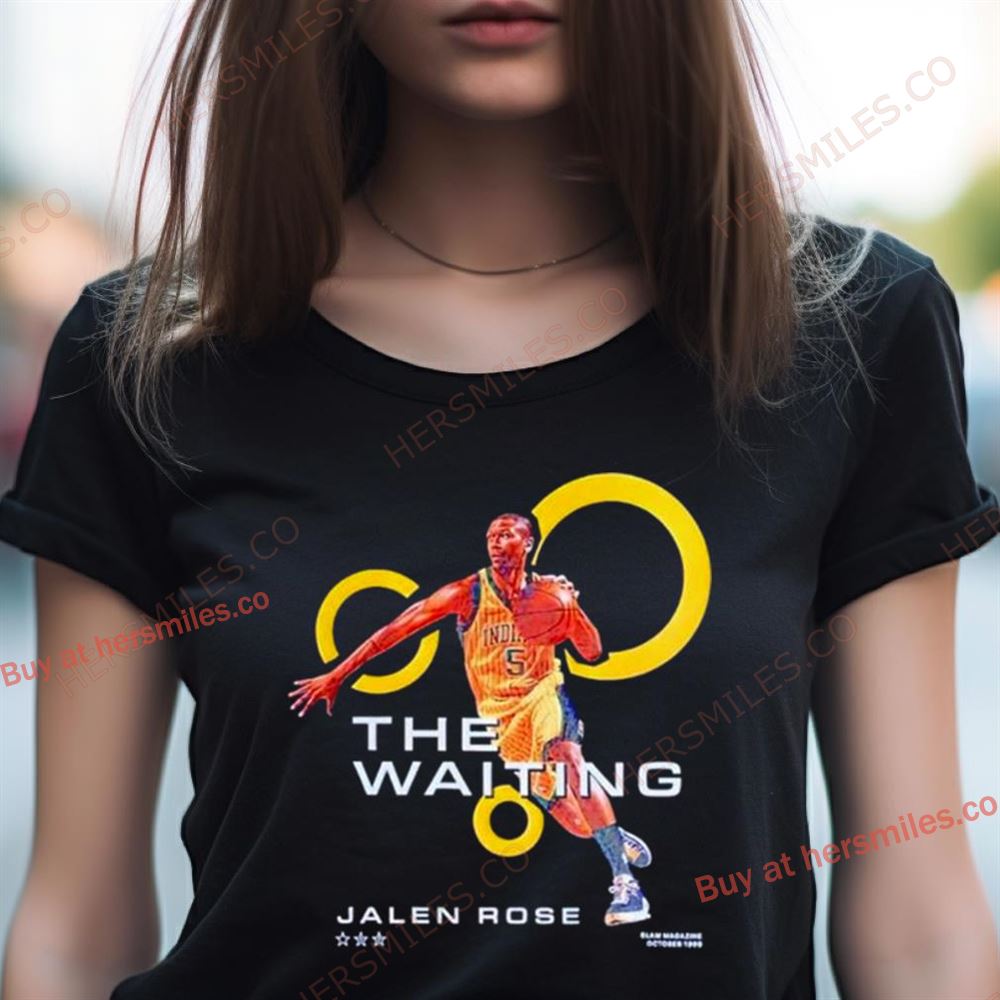 Slam Jalen Rose The Waiting Shirt Slam Jalen Rose The Waiting Shirt