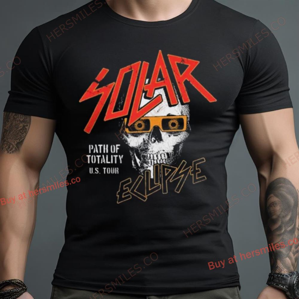 Solar Eclipse Path Of Totality Us Tour 2024 Shirt