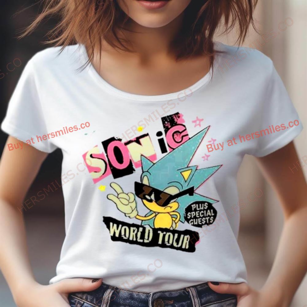 Sonic World Tour Plus Special Guests T Shirt Sonic World Tour Plus Special Guests T Shirt