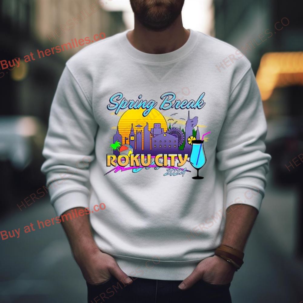 Spring Break Roku City T Shirt