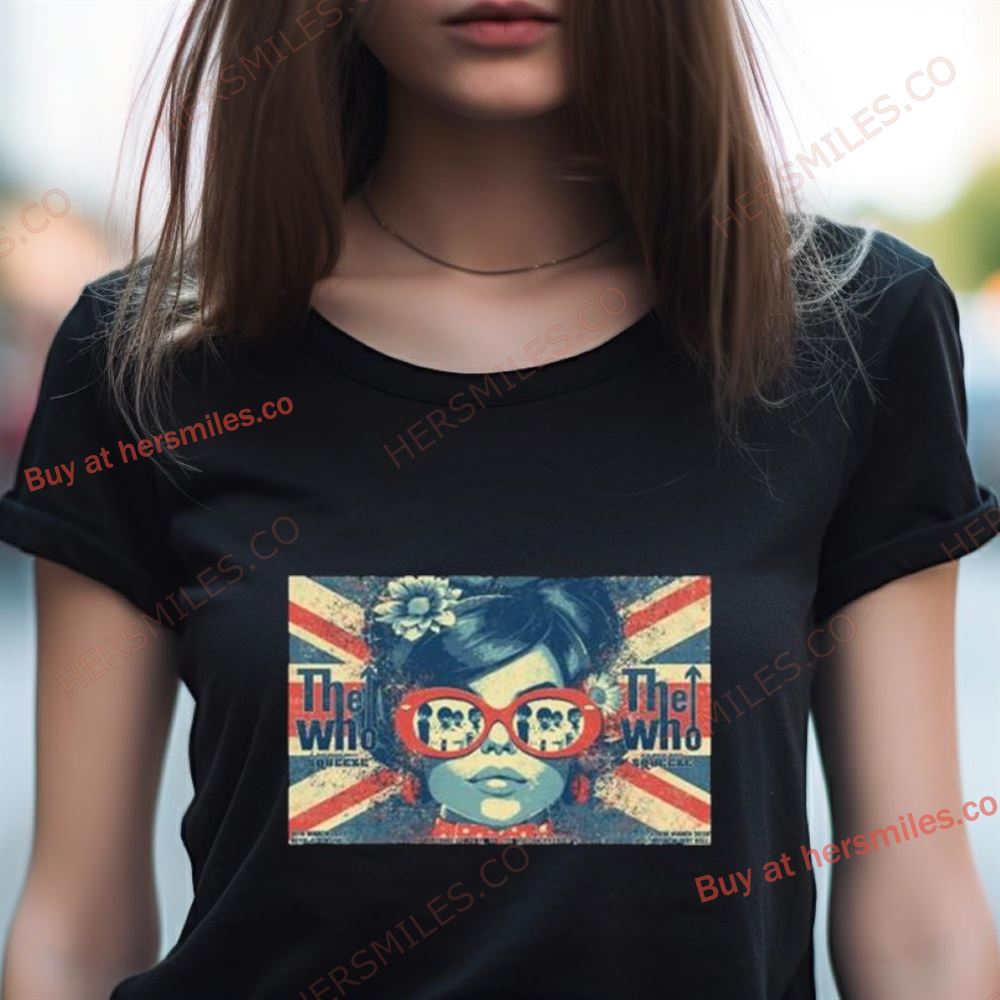The Who London Uk Tour 2024 Poster Shirt The Who London Uk Tour 2024 Poster Shirt