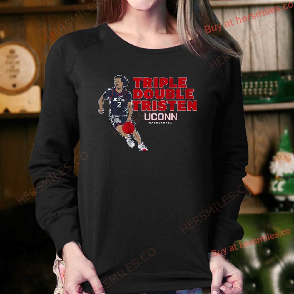 Uconn Basketball Triple-double Tristen Newton Shirt Uconn Basketball Triple-double Tristen Newton Shirt