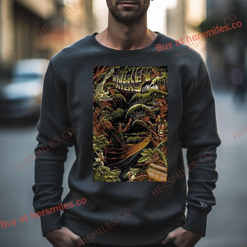 Whiskey Myers Mississippi Coast Coliseum Biloxi, Ms March 9 2024 Shirt