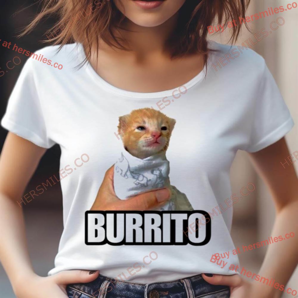 Burrito Baby Cat Cute Shirt Burrito Baby Cat Cute Shirt