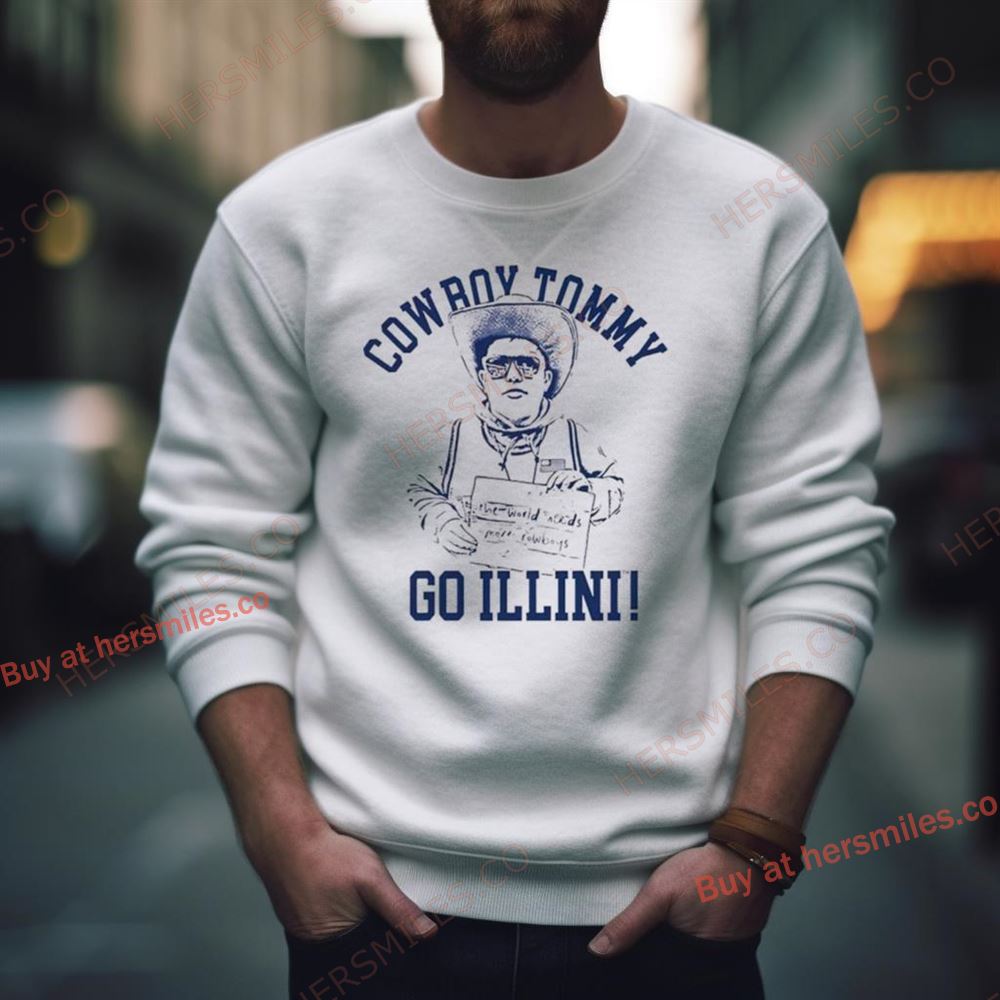 Cowboy Tommy Go Illini Shirt