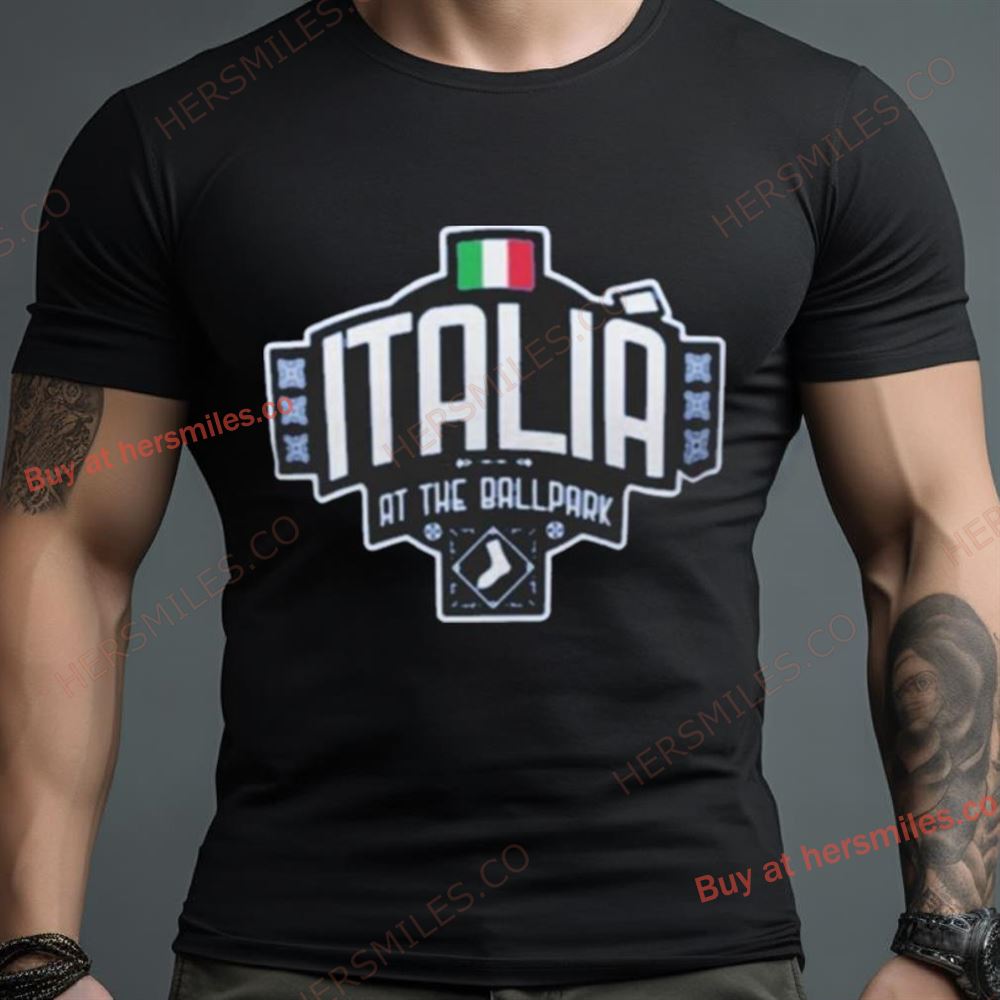 Italian Heritage Night White Sox Giveaway 2024 Shirt