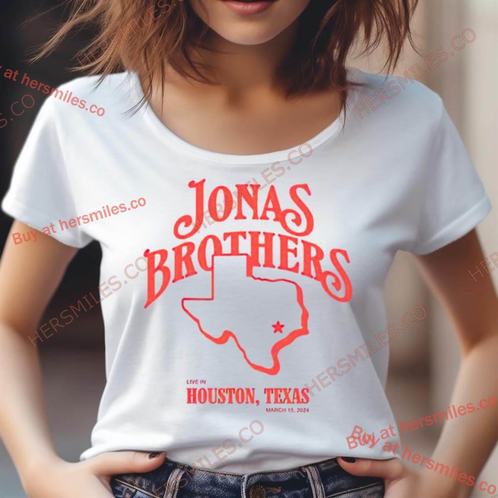Jonas Brothers Houston Rodeo Texas State Shirt Jonas Brothers Houston Rodeo Texas State Shirt