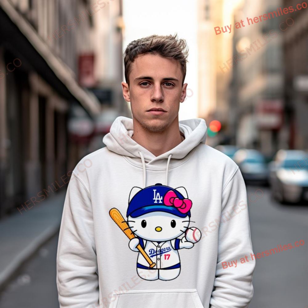 La Dodgers Hello Kitty Mlb Team Shirt La Dodgers Hello Kitty Mlb Team Shirt