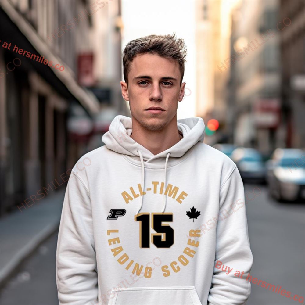 Purdue Zach Edey Number 15 All Time Leading Scorer Shirt Purdue Zach Edey Number 15 All Time Leading Scorer Shirt