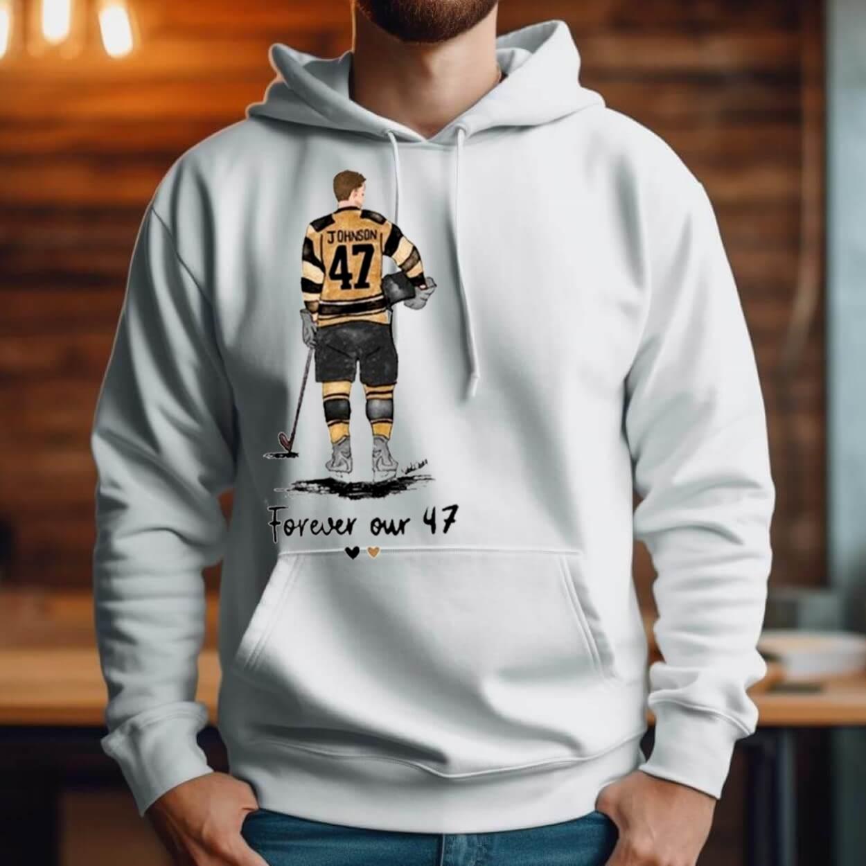 Adam Johnson Forever Our 47 T Shirt Adam Johnson Forever Our 47 T Shirt
