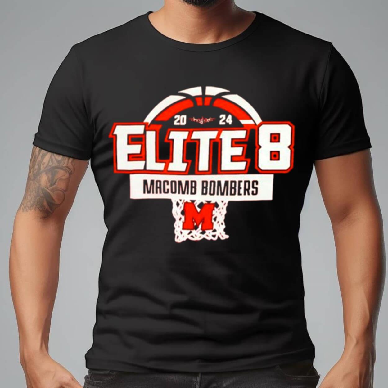 Bombers 2024 Men'S Basketball Elite 8 Shirt TigerSweat