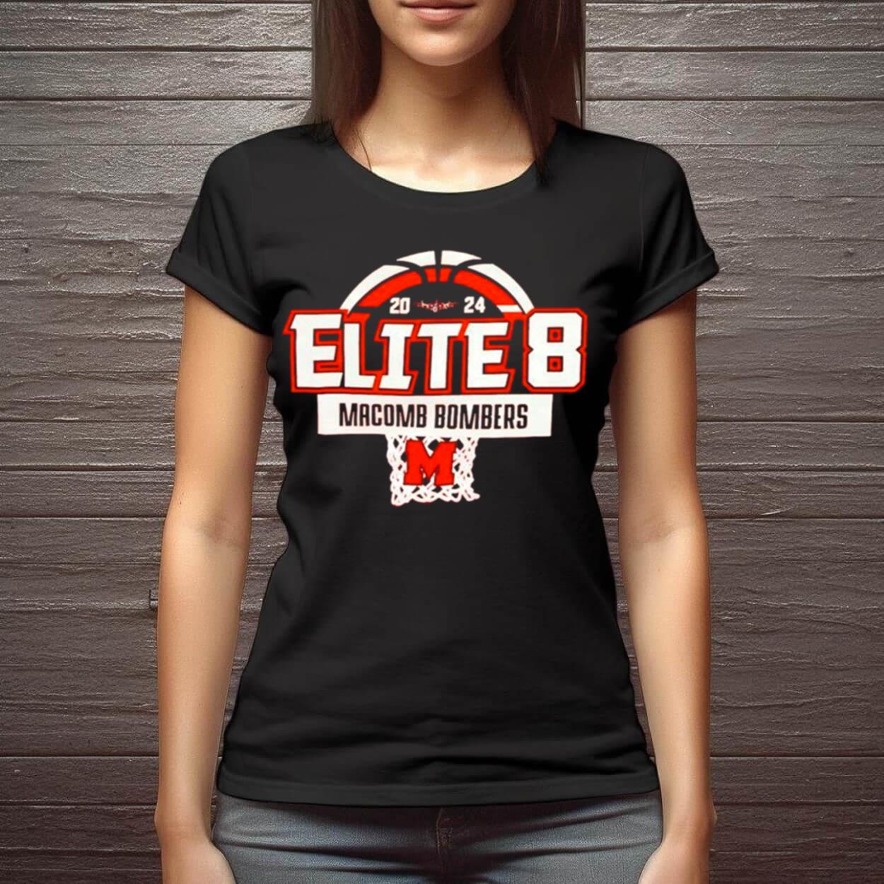 Bombers 2024 Men'S Basketball Elite 8 Shirt TigerSweat